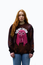 Load image into Gallery viewer, PROFESSOR DIGGA WUFF SWEATER - BATIK VERSION
