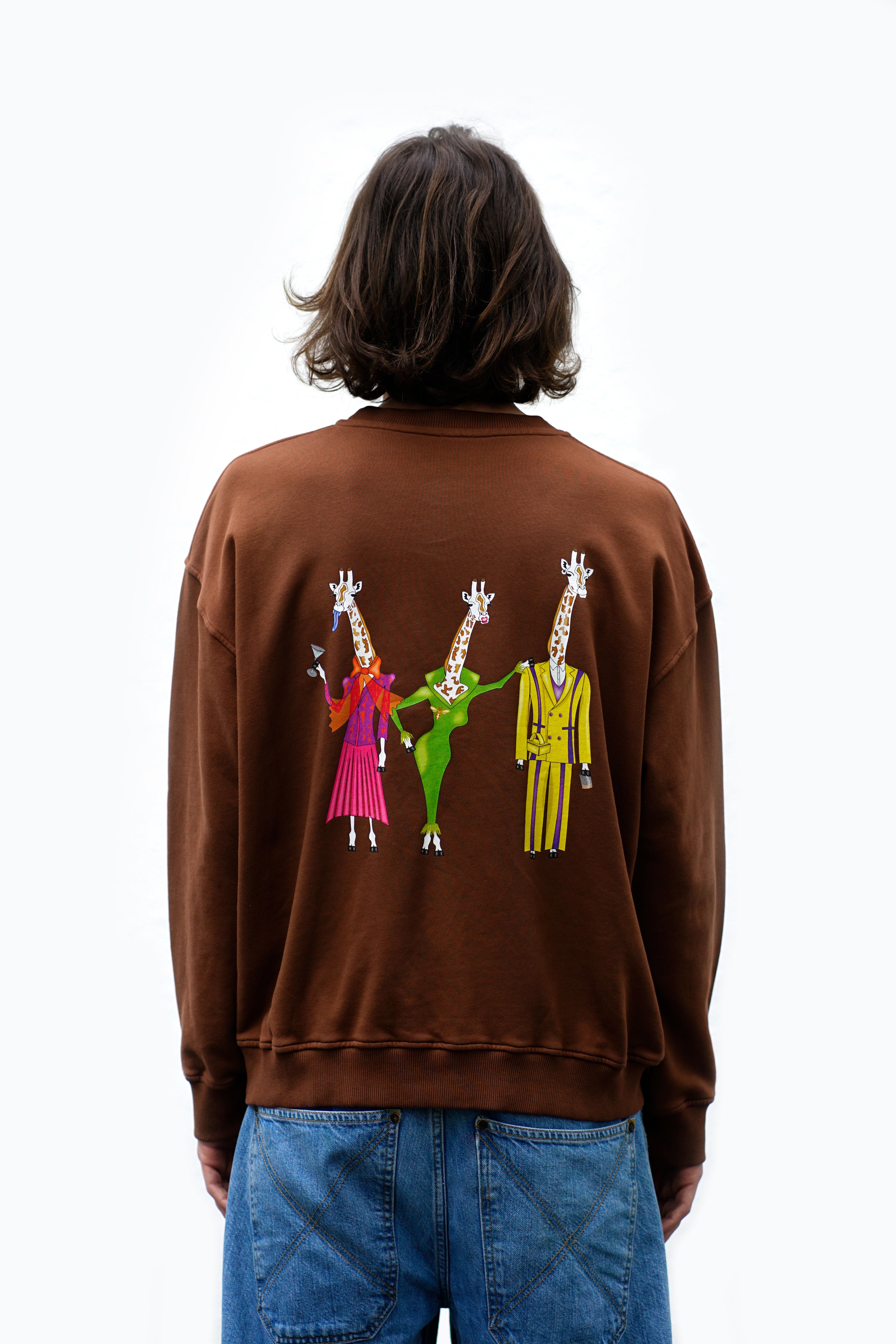 NOBLE GIRAFFES SWEATER